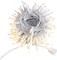 100 LED Warm White Christmas String Lights, 35FT White Wire UL Certified Plug-In LED Fairy Lights, Connectable Indoor Outdoor Holiday Lights for Tree, Garden, Patio, Wedding, Party Decorations